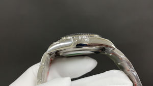 Lancement de produit phare 2026 - Montre homme haut de gamme - Boîtier blanc, cadran bleu, 42 mm - Qualité supérieure - Montre mécanique - Product Image 5