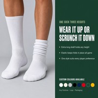 Chaussettes de sport antidérapantes à soutien de la voûte plantaire pour le football, marque privée, pour les magasins de détail