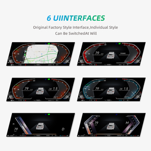 Disponibile negli USA: Quadro Strumenti Digitale LCD da 12,3 Pollici per BMW Serie 5 F10 F11 / <span class=keywords><strong>X3</strong></span> <span class=keywords><strong>F25</strong></span> / F26 / F15, CarPlay Wireless, Linux Plug & Play - Product Image 3