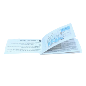 Étiquette autocollante personnalisée pliable <span class=keywords><strong>double</strong></span> <span class=keywords><strong>face</strong></span> pour emballage de flacon de sérum cosmétique et de produits de soin de la peau - Product Image 1