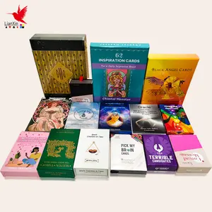 Cartes Tarot personnalisées, cartes Oracle personnalisées, cartes de Divination personnalisées
