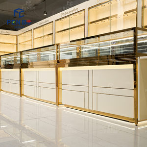 Vitrine <span class=keywords><strong>murale</strong></span> de luxe <span class=keywords><strong>pour</strong></span> <span class=keywords><strong>bijoux</strong></span>, éclairage LED haut de gamme, étagère <span class=keywords><strong>murale</strong></span> <span class=keywords><strong>pour</strong></span> les boutiques de <span class=keywords><strong>bijoux</strong></span> - Product Image 3