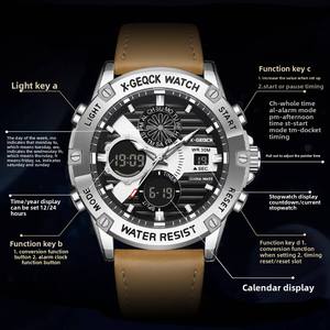 <span class=keywords><strong>น</strong></span>าฬิกาข้อมือควอตซ์แบบอนาล็อก-ดิจิตอลมัลติฟังก์ชั่<span class=keywords><strong>น</strong></span>สำหรับผู้ชาย กั<span class=keywords><strong>น</strong></span><span class=keywords><strong>น</strong></span>้ำ สายห<span class=keywords><strong>น</strong></span>ัง โครโ<span class=keywords><strong>น</strong></span>กราฟ จับเวลา พร้อมฟังก์ชั่นปลุก สำหรับเล่นกีฬา - Product Image 3