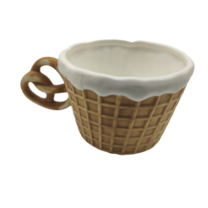 Lovely Biscuit Shaped Color Unique With Handle Coffee <b>Cups</b> Ceramic <b>Turkish</b> Coffee <b>Cup</b> Ceramic Mug for Afternoon <b>Tea</b> Breakfast - Product Image 5