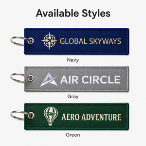 Oem Manufacturer Jet Tag Aircraft Flight Embroidery Woven <b>Keychain</b> <b>Custom</b> Accessories Jet Tag Motorcycle <b>Custom</b> <b>Keychain</b> In Bulk - Product Image 2