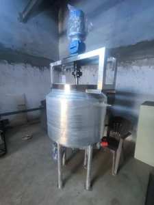 Capacité faite sur commande de réservoir de mélangeur chimique d'acier doux avec l'option motorisée d'agitateur et de chauffage - Product Image 2