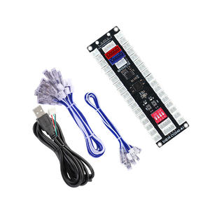 เกม DIY ชุดสำหรับ SANWA สไตล์อาร์เคดสติ๊ก8ทาง, บอร์ด2040ราสเบอร์รี่ Pi <span class=keywords><strong>Pico</strong></span> สำหรับพีซี PS3 XBOX360 hitbox - Product Image 4