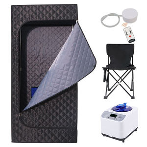 Pentagonal Corner Sauna Box Home Spa Full Body Folding <span class=keywords><strong>Steam</strong></span> Sauna Tente Transpiration Detox Portable Sauna - Product Image 6