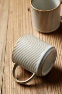 Tazza da caffè da 12 once con tazza di Catering a stella tazza con manico per caffè, tè, cacao, latte, Cappuccino bianco - Product Image 5