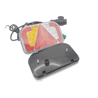 Feux de gabarit LED LIWOF OEM E MARK pour remorque, 12V/24V, durée de vie de 50 000 heures, garantie 1 an, lentille PC, montage Stop/Feu arrière/Feu de recul