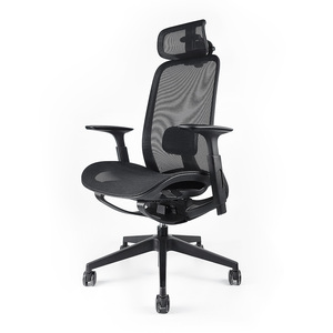 เก้าอี้สำนักงานเออร์กอนอมิกส์ปรับระดับได้ หมุนได้ พนักพิงสูง ดีไซน์หรูหราทันสมัย พร้อมที่พักเท้า ให้ความสะดวกสบาย เหมาะสำหรับผู้บริหาร - Product Image 5