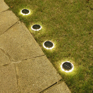 Luces Solares para Jardín, Luz Blanca Cálida, Impermeables, Iluminación para Exteriores, Caminos, Patios y Villas - Product Image 2