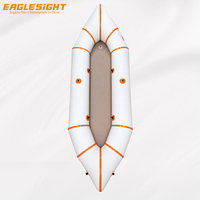 Packraft gonflable ultraléger en TPU pour 1 ou 2 personnes, bateau de pêche pliable et portable pour eaux vives