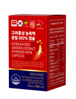 Suplemento de Salud para Uso Diario, Cápsulas de Ginseng Rojo Coreano con Tecnología Innovadora de Extracción Avanzada y Proceso Moderno