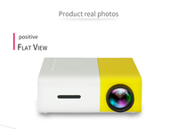 Mini projecteur intelligent portable à succès en 2024 pour la maison et le bureau, HD 1080p, 600 lumens, LED mini en stock, projecteur en gros