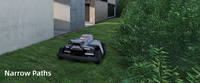 Cortadora de Césped Robótica 4WD con Navegación por Visión RTK, Corte de Bordes Preciso, Control Inalámbrico por Aplicación 4G, Protección IP66, para Terrenos de 1.5 Acres