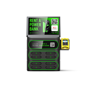 Nouvelle station de recharge de batterie partagée tendance, paiement par carte de crédit, station de location de recharge de téléphone portable, support de batterie externe de bureau, kiosque - Product Image 5