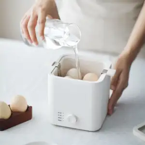 Olayks hızlı yumurta pişiricisi sert/orta/yumuşak kaynamış yumurta avlanmak Dim Sum vapur elektrik yumurta kaynatıcı