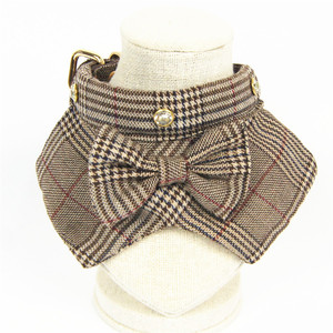 Beliebtes Gehset mit Karomuster-Weste und Leine für Ganzjahres-Outdoor-Nutzung Kleines Hunde- und Katzen-Geschirrset - Product Image 6