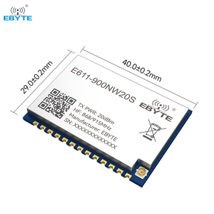 Ebyte ODM E611-900NW20S 20dBm UART/PHY UAV 915MHz/868MHz Digital and Image Data Transparent Transmission <b>Wireless</b> <b>Module</b> - Product Image 2