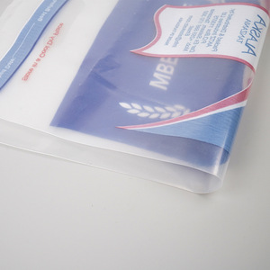 Customized Plastic Rice Packaging Bags Transparent Pe Flat Mouth Food Grade Sealed Bag Manufacturer - Product Image 1