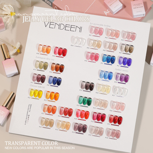 Esmalte de Uñas Transparente de Alta Calidad de 15 ml con Logotipo Impreso, Libre de HEMA y TPO, Esmalte de Uñas Semipermanente para Salón de Belleza Privado - Product Image 1