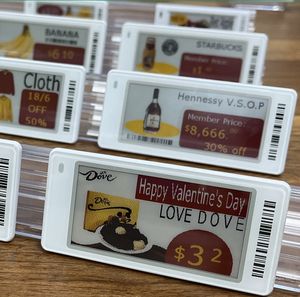 Etiquetas de Precio Electrónicas de 2.6 Pulgadas para Exhibición en Fruterías, Proveedores de Etiquetas de Precio para Supermercados, Etiquetas Digitales ESL para Estantes - Product Image 1