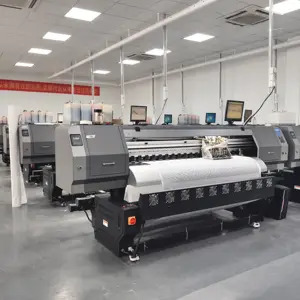 Machine d'impression de transfert de chaleur textile à grande vitesse à 6 têtes, imprimante à sublimation, machine d'impression numérique