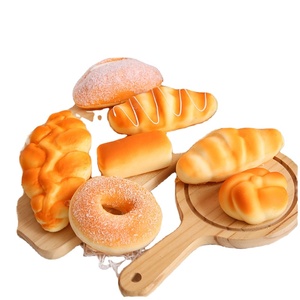 PU chậm phục hồi mô phỏng thực phẩm bánh mì <span class=keywords><strong>Squishy</strong></span> giải nén đồ chơi Croissant bóp Bánh <span class=keywords><strong>Squishy</strong></span> Bánh Rán căng thẳng bóng - Product Image 6