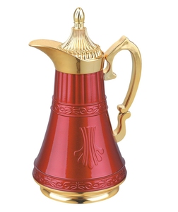 Carafe Dallah Arabe <span class=keywords><strong>Creed</strong></span> Unified 0.6L & 1.0L, Ensemble Double, Coque Métallique, Intérieur en Verre, pour Ramadan Iftar, Gulf Mart, Achat en Gros - Product Image 2