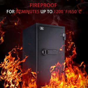 Caja Fuerte para el Hogar TIGERKING de 3.47 Pies Cúbicos, Caja Fuerte de Acero para Dinero con Cerradura Digital para el Hogar y la Oficina - Product Image 2