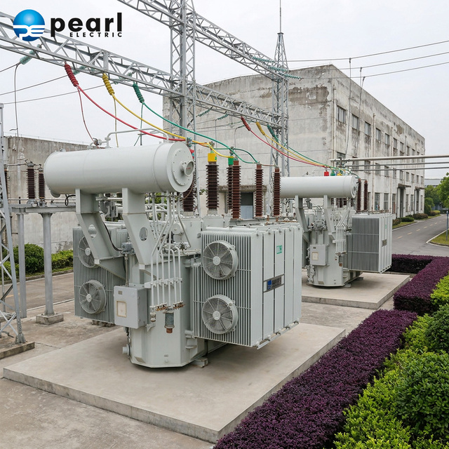 High Precision Three-Phase 132kV 10 MVA Oil-Immersed Power Step-down Transformer for Railway Electrification