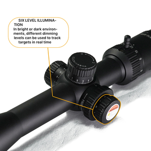 Mira Telescópica BANGBANG 6-24X50 SFIR SFP, Tubo de 30 mm, Mira Óptica Ajustable HD con Enfoque Lateral para Exteriores - Product Image 5