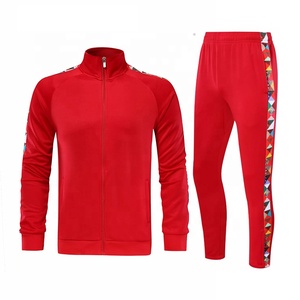 Personalizzato Top Disegno di <span class=keywords><strong>Calcio</strong></span> Outdoor Sovracoperta Felpa Usura E Pantaloni Della Tuta di Sport A Buon Mercato In Vendita - Product Image 5
