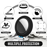 Nouveauté : Étui de protection pour AirTag, design sportif, écologique, étanche et antichoc, avec coque en silicone personnalisée