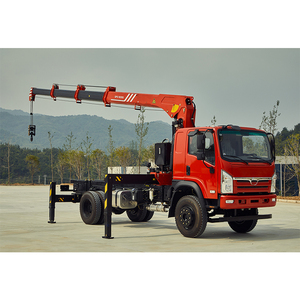 7.5 טון SPS16000 במחיר סביר באיכות גבוהה 8 טון הידראולי שטוחה משאית רכוב מנוף - Product Image 3