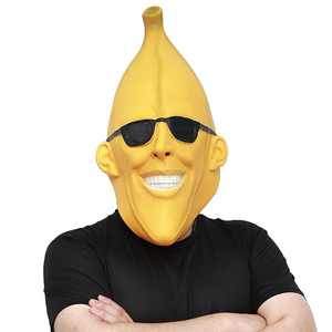 <span class=keywords><strong>Maschera</strong></span> Divertente a Forma di Banana <span class=keywords><strong>in</strong></span> Lattice Morbido <span class=keywords><strong>per</strong></span> Costume e Travestimento <span class=keywords><strong>per</strong></span> <span class=keywords><strong>Adulti</strong></span> - Product Image 1