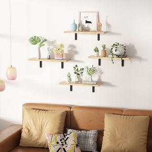 Étagères flottantes en bois de haute qualité en gros, supports pour étagères flottantes - Product Image 5