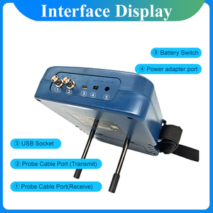 Detector de Falhas Ultrassônico para Inspeção de Soldas e Forjados Metálicos, Detector de Falhas Portátil para Defeitos Internos em Costuras de Solda - Product Image 5