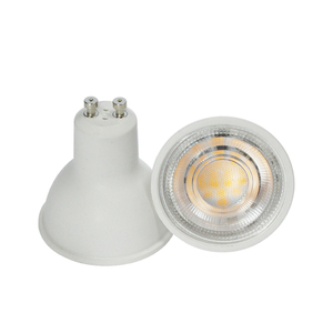 Spot LED GU10 2835 SMD en plastique et aluminium, AC 230V, blanc chaud, blanc froid, utilisation intérieure, spots LED GU10 MR16 - Product Image 1