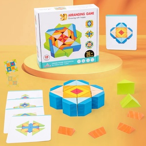 Popular 3D Mutant Building Blocks 3D Puzzle Educación de la primera infancia Otras herramientas de aprendizaje Montessori Juguete - Product Image 1