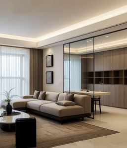 Banco para Zapatos Minimalista para el Hogar, Apilable, Mueble para Sala de Estar con Estilo de Panel de Madera para Hoteles, Apartamentos y Escuelas - Product Image 2