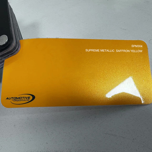 Siêu kim loại nghệ tây màu vàng thay đổi xe bọc vinyl cuộn phim bong bóng không khí miễn phí tự dính cho thân xe - Product Image 3