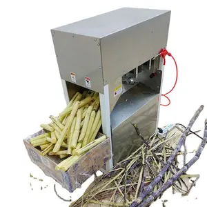 Automatic sugarcane peeling machine sugarcane peeler
