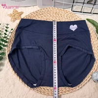 7811 #   Celana Dalam Wanita Model Boyshort High-Rise Bahan Spandex/Katun Anti-Bakteri Ramah Lingkungan Tanpa Jahitan Bernapas Cepat Kering untuk Pemakaian Sehari-hari
