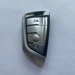 3+1 Button CAS4 CAS4+ Knife Type Smart Modified Remote Silver Button FSK 868MHz 434mhz 315mhz 7953P Chip With Emergency Key