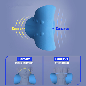 Oreiller de traction chiropratique cervicale pour le cou et les épaules, pour le soulagement de la douleur et l'alignement de la colonne vertébrale, vente en gros, cadeau - Product Image 3