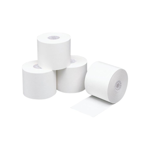 Directo de fábrica, papel térmico doble de tres capas de longitud personalizada, blanco para caja registradora, papel de impresora de Bajo MOQ - Product Image 1