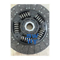 Remplacement du disque d'embrayage du système de transmission à 24 dents de 430 mm pour les pièces de camions lourds pour les composants de véhicules commerciaux