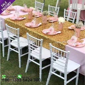 Sino Perfect Event Wedding White Stackable Children Kids Plastic Dining Tiffany Chairs <b>Party</b> Furniture for Kids New Chairs - Product Image 1